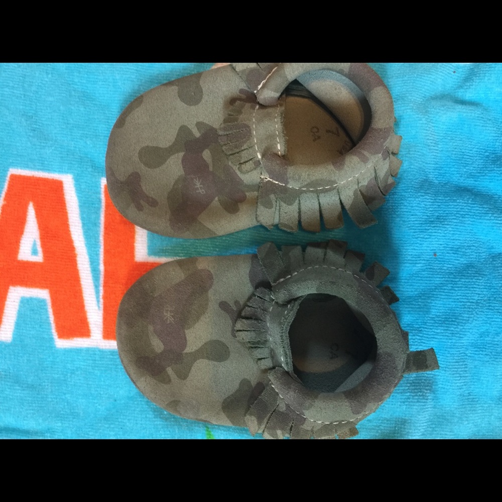 SOLD Freshly Picked Camo Moccs